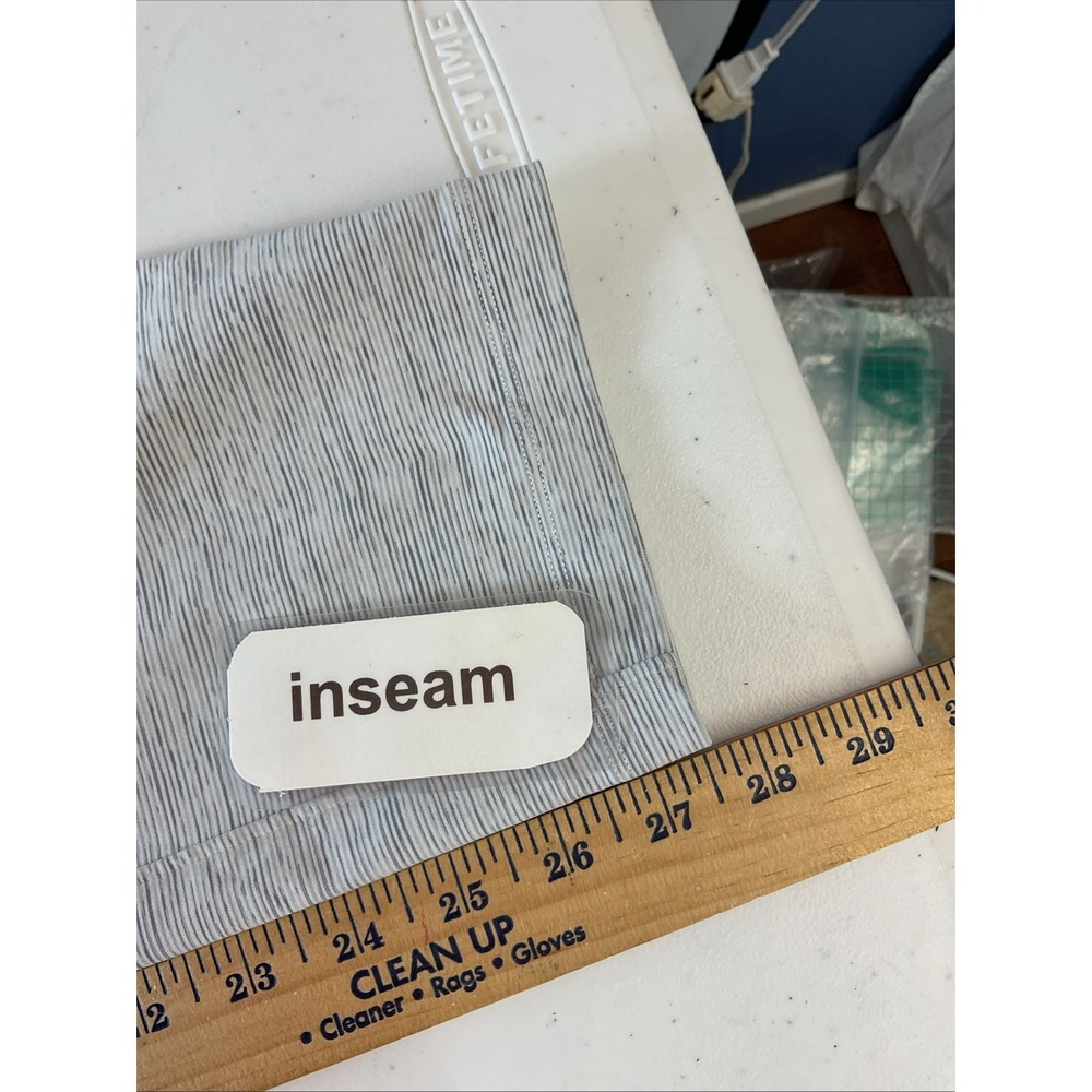 Lululemon On The Fly Pant Grey size 4 casual pockets jersey knit women - Picture 9 of 10